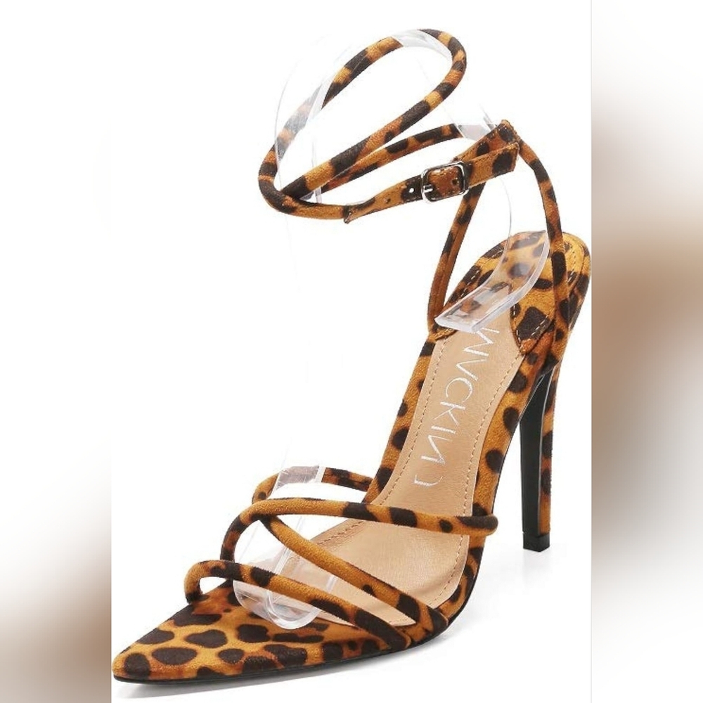 Mackin J Strappy Animal Print Sandals | Size 10
